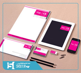 نمونه طراحی سربرگ شرکت